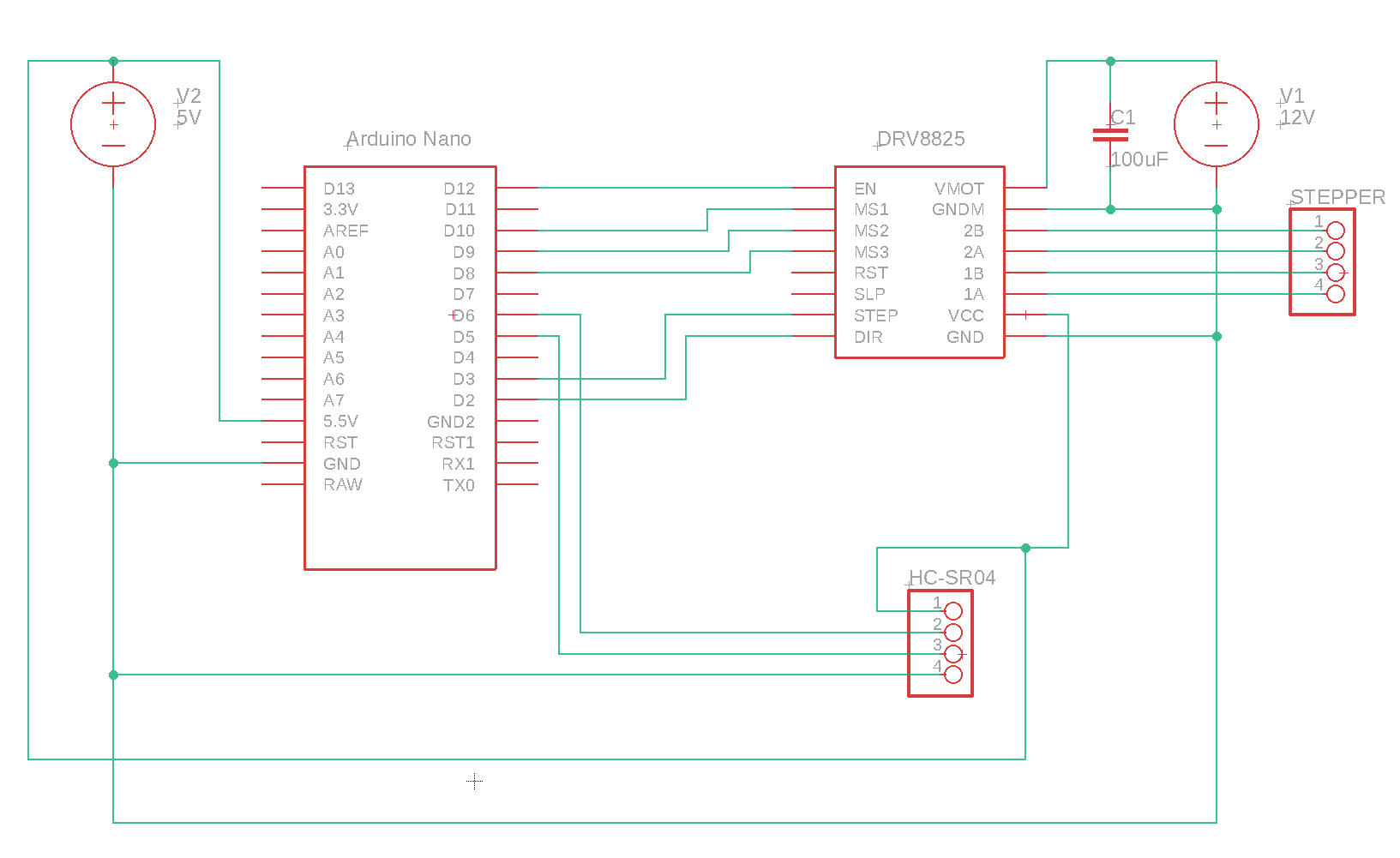 breadboard circuit